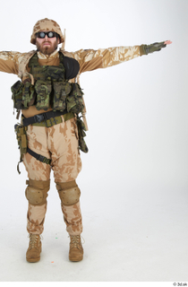 Photos Robert Watson Army Czech Paratrooper standing t-pose whole body…